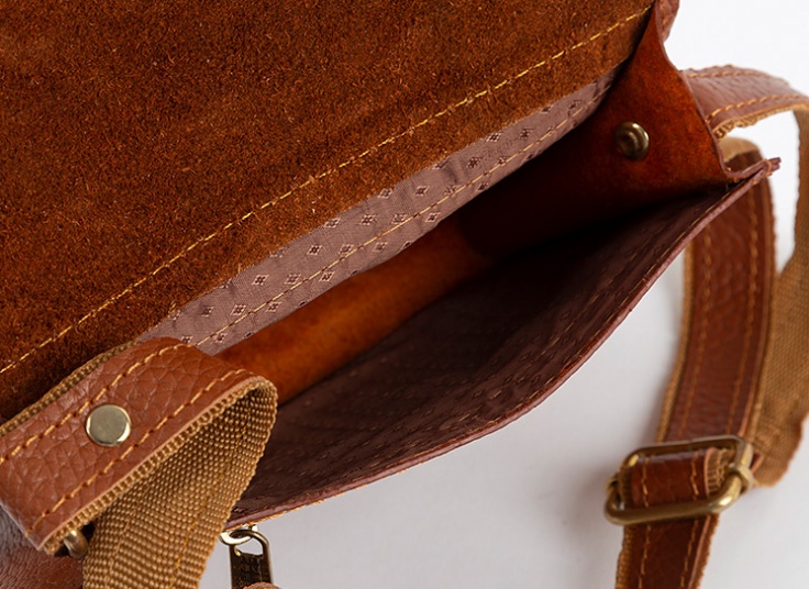 کیف دوشی چرمی زنانه