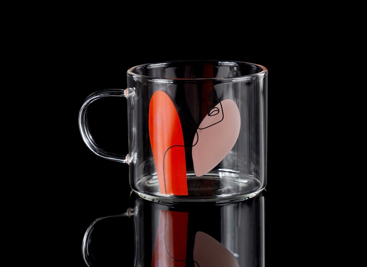 ماگ پیرکس طرح رخ