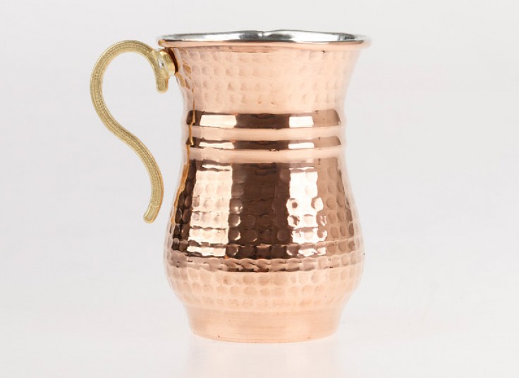 پارچ و لیوان مسی