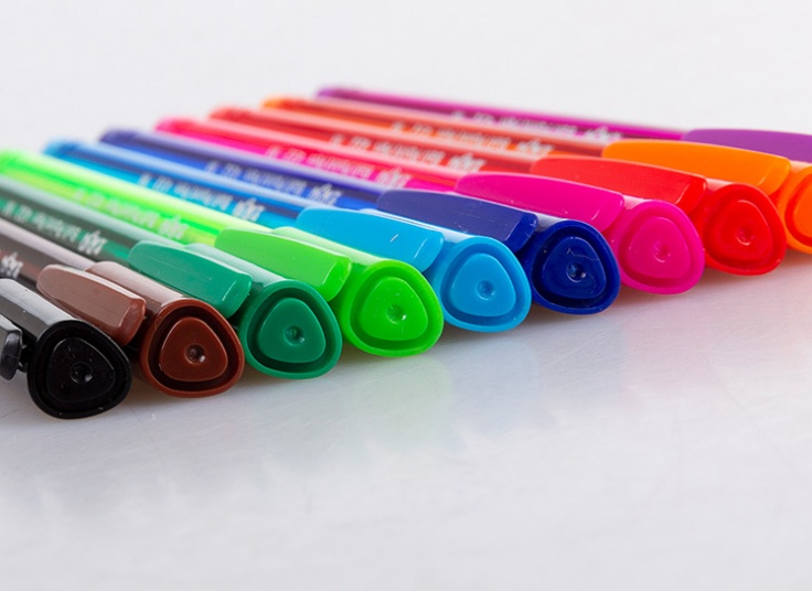 پکیج ده عدد خودکار رنگی Zhiji