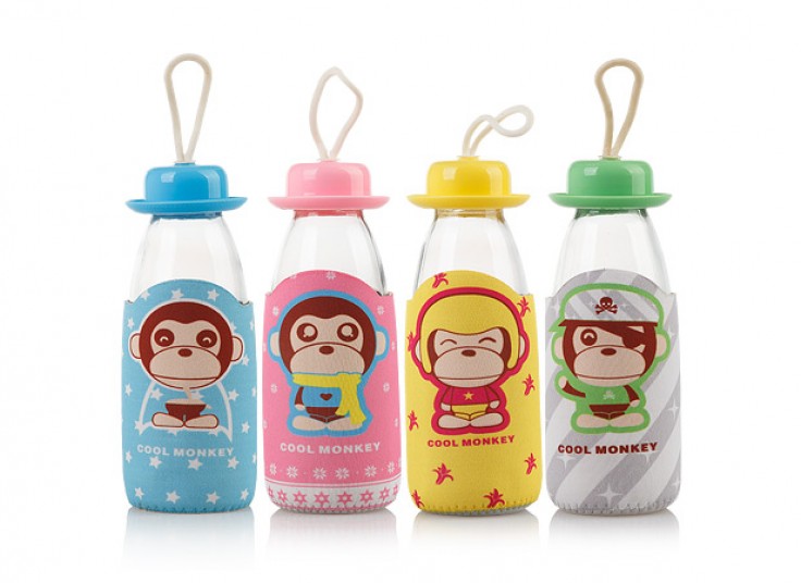 بطری شیشه ای فانتزی