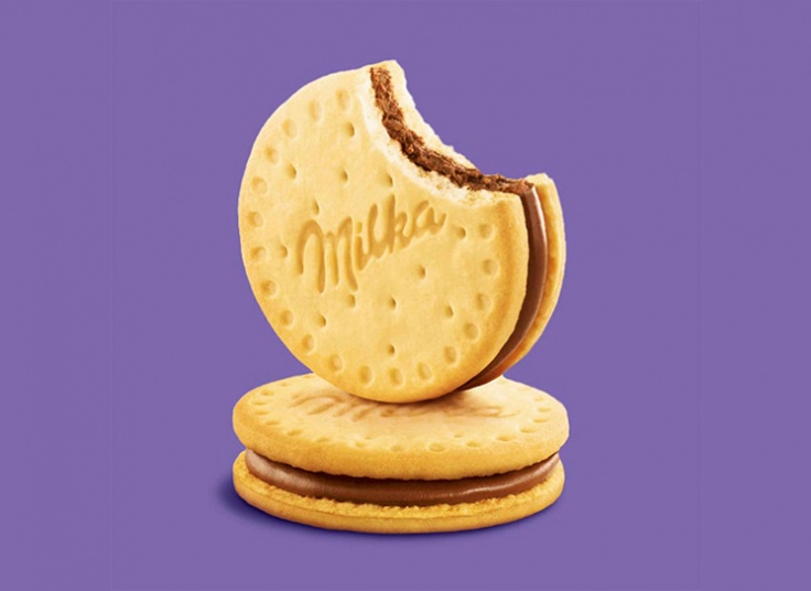 بیسکوییت کرم شکلاتی Milka