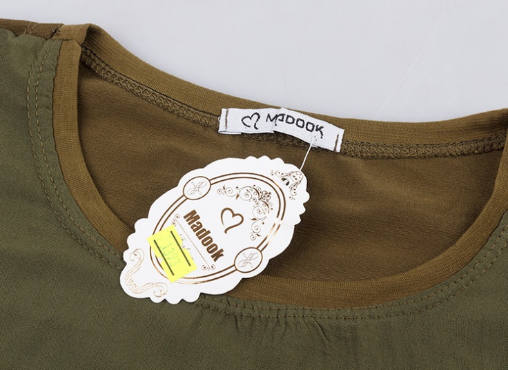 تیشرت طرح برجسته زنانه Madook