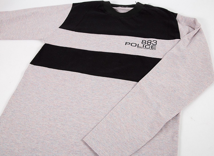 تیشرت آستین بلند طرح Police