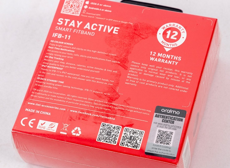 دستبند هوشمند itel مدل IFB-11