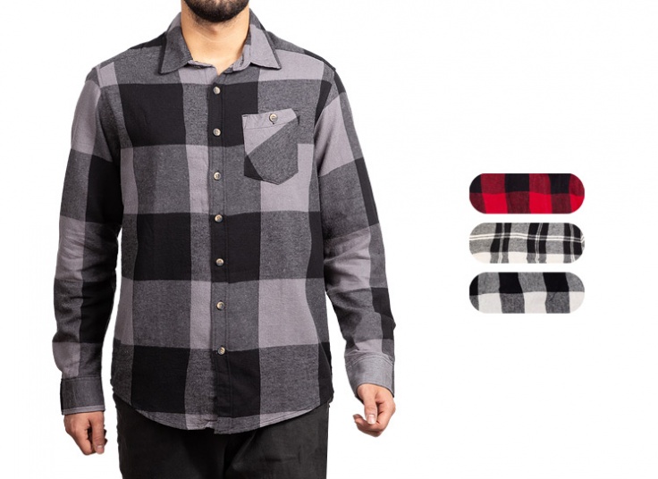 پیراهن پشمی مردانه X-MAIL