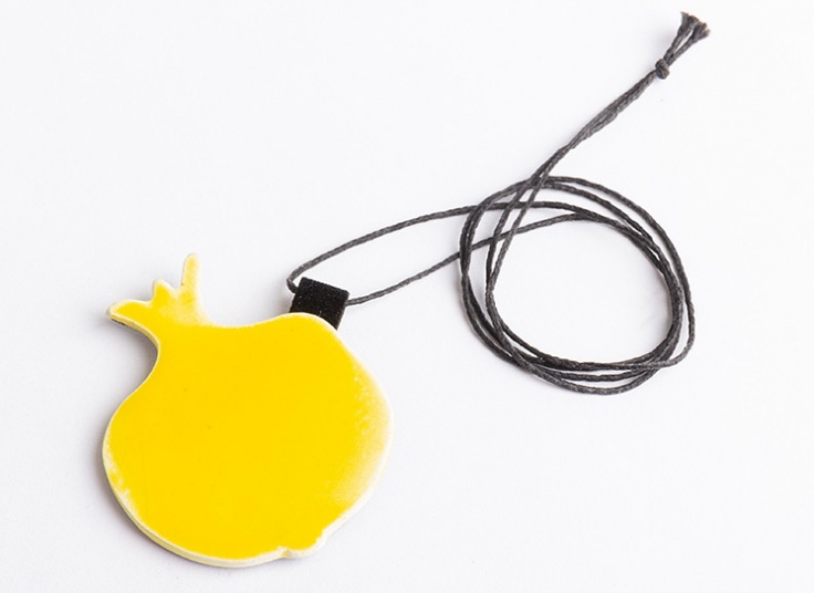 گردنبند انار سفالی