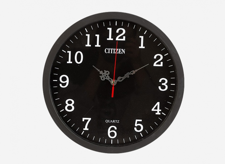 ساعت دیواری آرام گرد Citizen