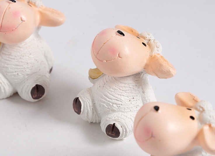 پک 6 عددی مجسمه گوسفند