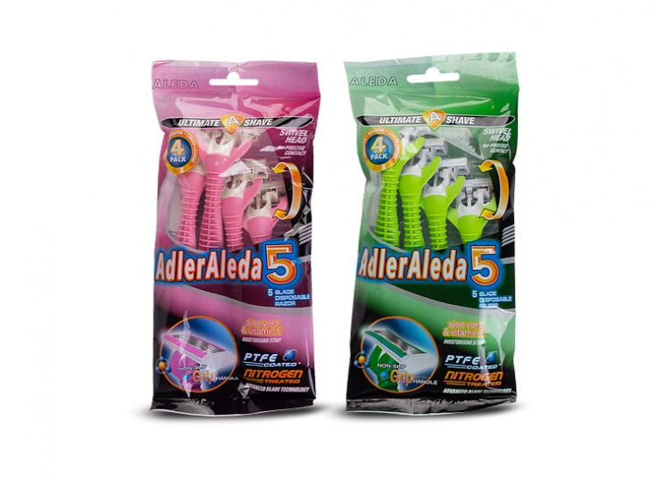 پکیج 4 عددی تیغ اصلاح Adler Aleda