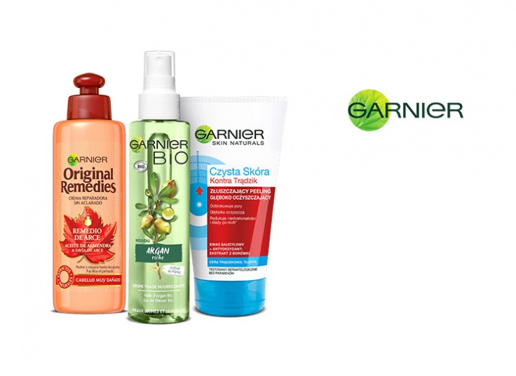 محصولات مراقبت پوست و مو Garnier