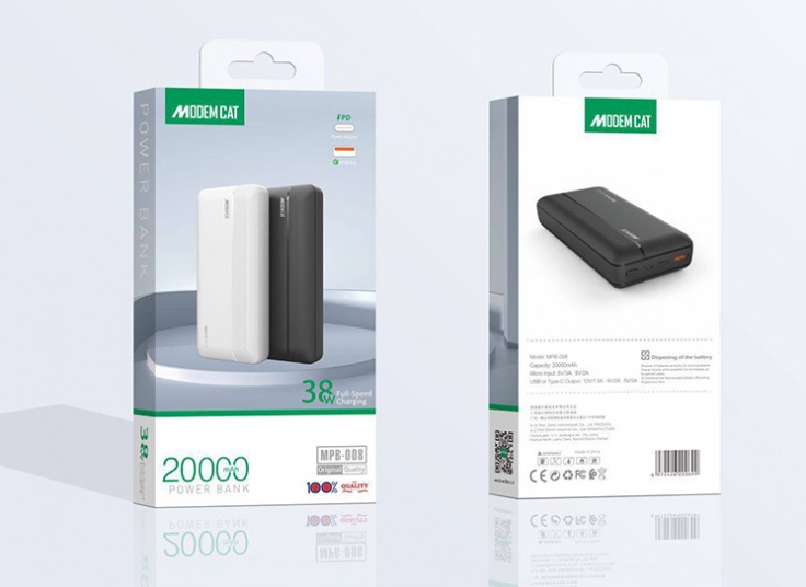 پاوربانک MODEM CAT مدل MPB-008