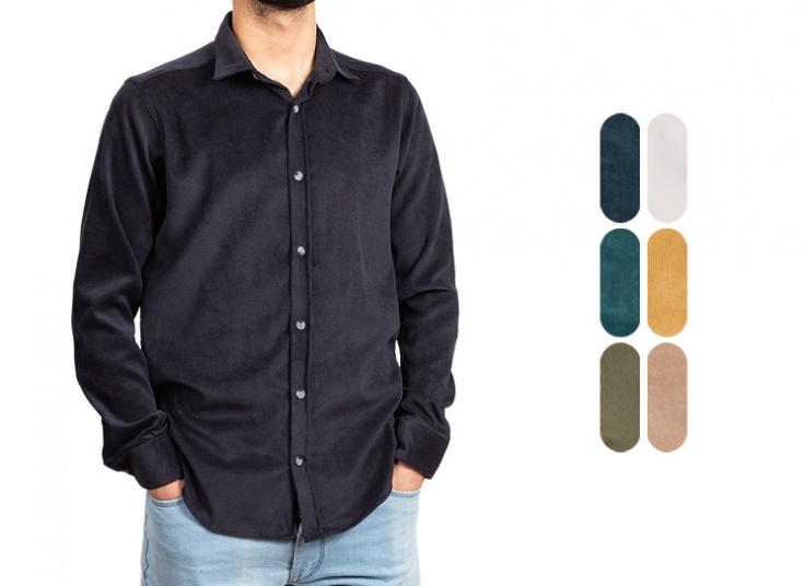 پیراهن مخمل مردانه Zara