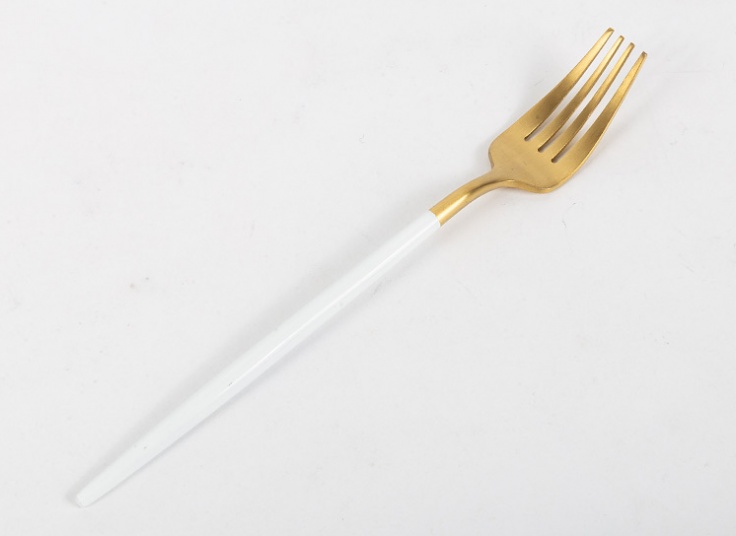 ست 4 عددی قاشق چنگال طلایی