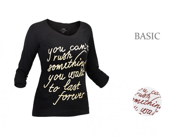 تیشرت آستین بلند زنانه BASIC