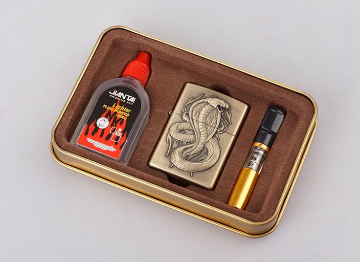 پکیج سه تکه فندک بنزینی Jiantai