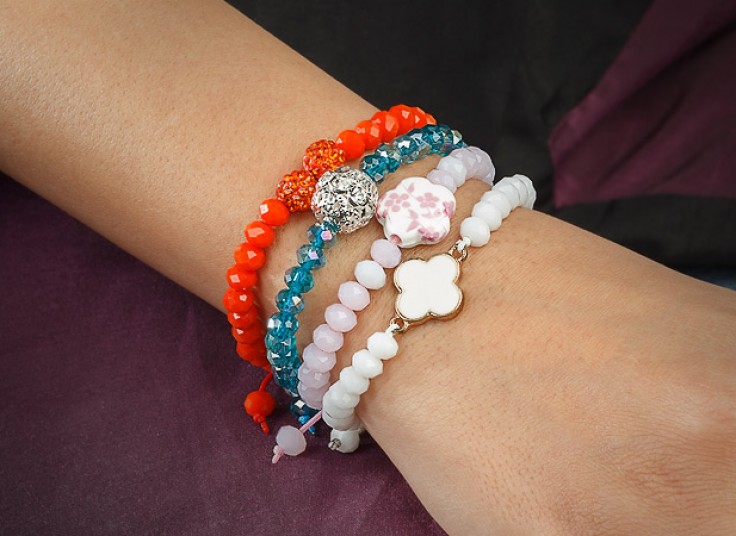 دستبند کریستال