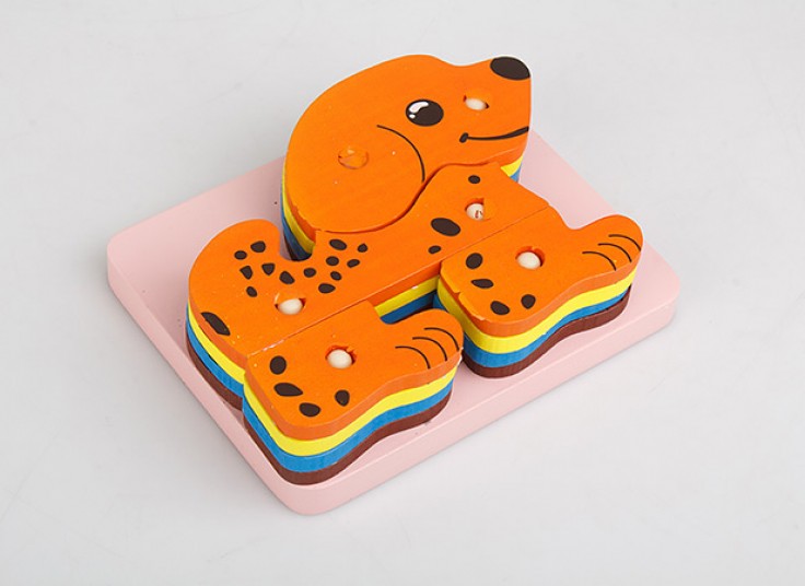 دو مدل پازل چوبی