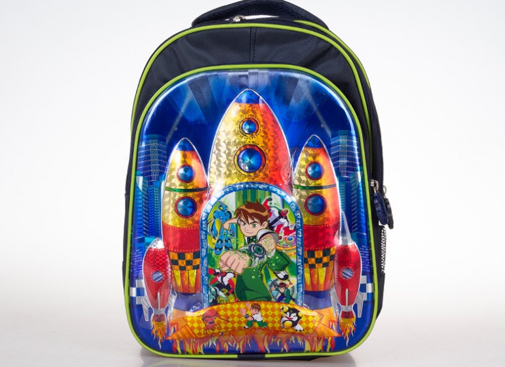 کیف کوله کارتونی طرح برجسته