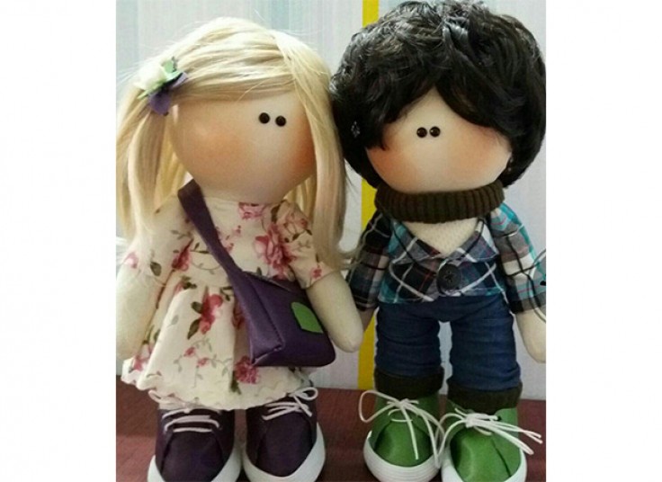 ساخت آویز عروسک روسی در هنر ماندگار پارسی