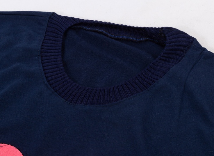 بلوز آستین بلند تکه دوزی