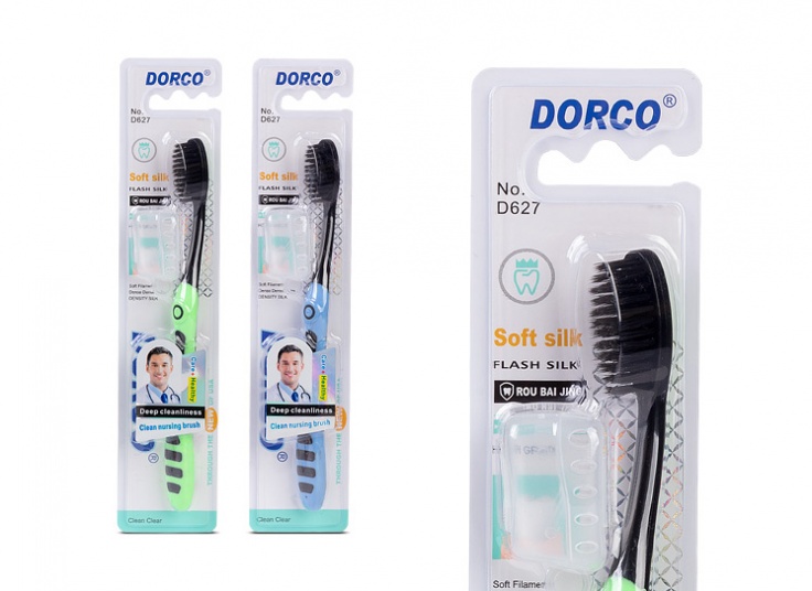 مسواک زغالی DORCO