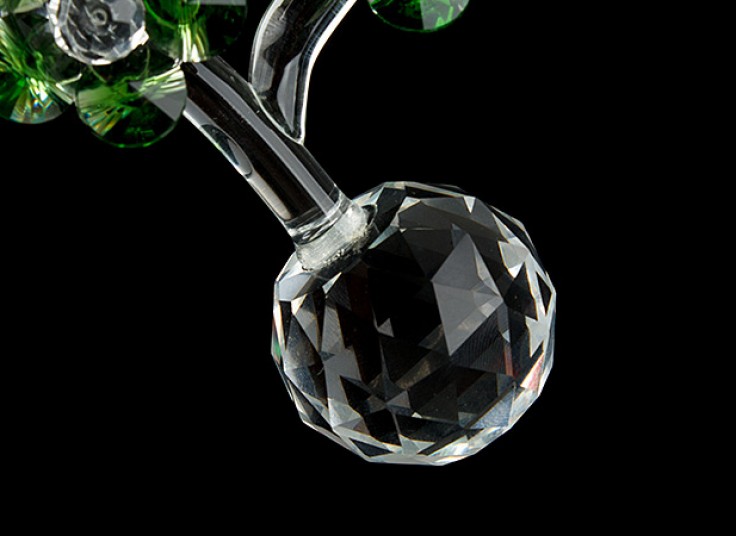 گل و شمعدان کریستال