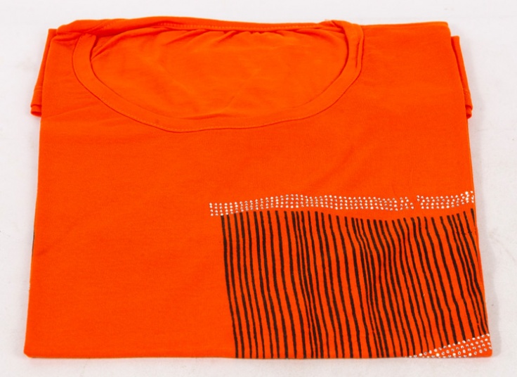 تیشرت زنانه سایز بزرگ طرحدار