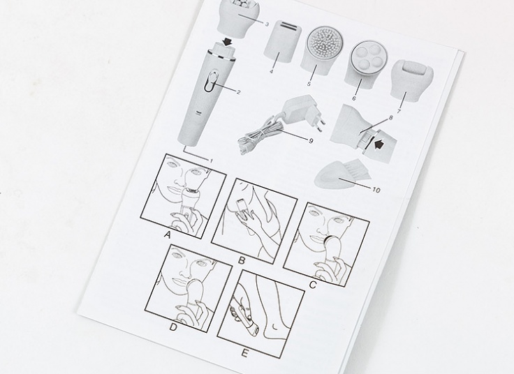 اپیلاتور 5کاره KEMEI
