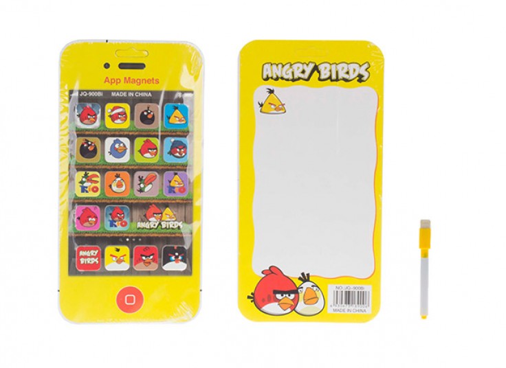 مگنت و تخته وایت برد ‌AngryBirds