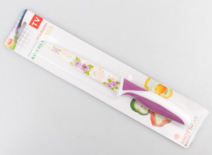 چاقو آشپزخانه گلدار