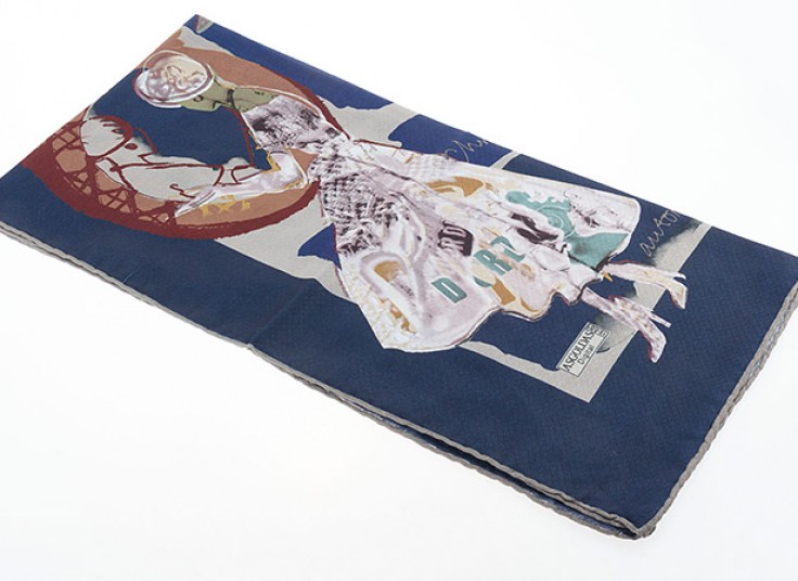 روسری قواره دار ASGOLDAS طرح Dior