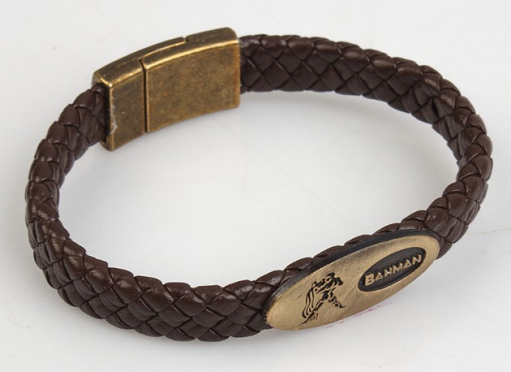 دستبند چرمی ماه تولد