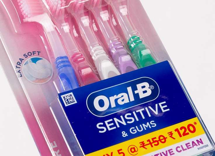 پک 5 عددی مسواک Oral-B