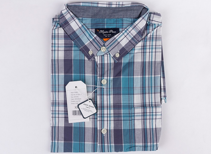 پیراهن چهارخانه مردانه Jooti jeans