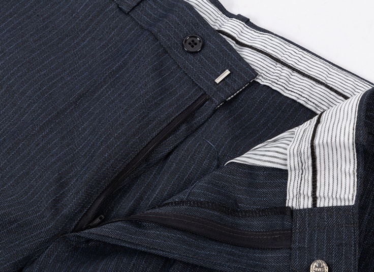 شلوار پارچه‌ای مردانه راه راه