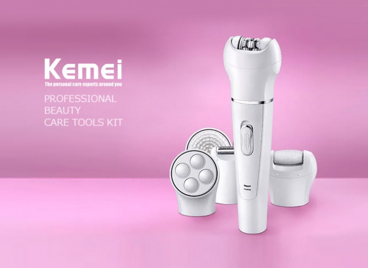 اپیلاتور 5کاره KEMEI