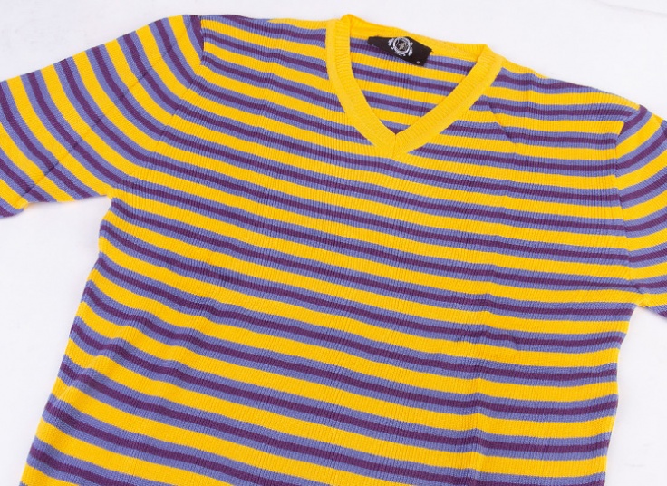 بافت راه راه یقه هفت Polo