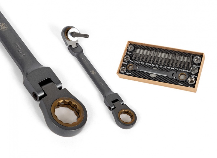 ست آچار رینگی جغجغه ای CurCKuad