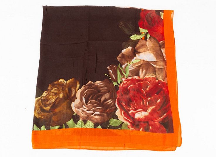 روسری گلدار