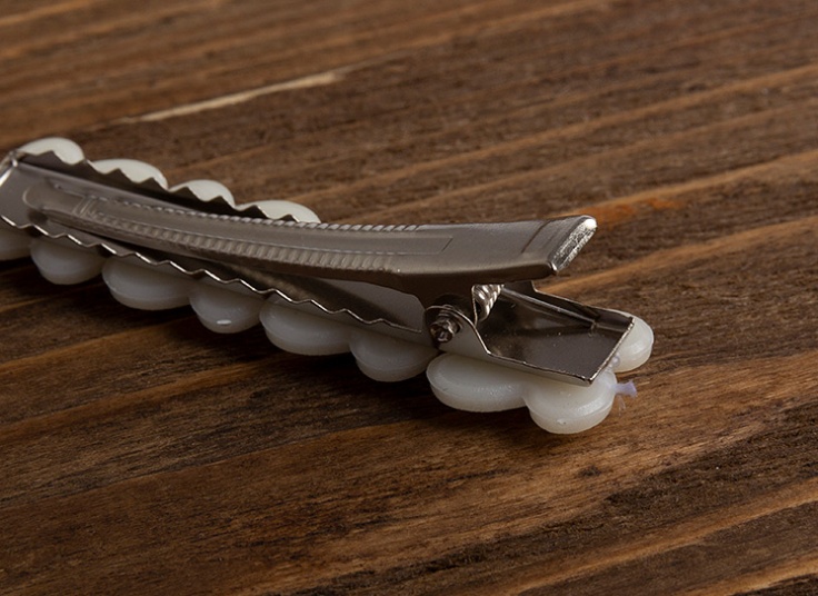 گیره مو انبری مرواریدی