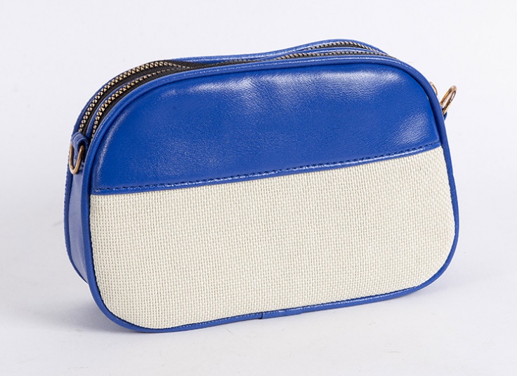 کیف دوشی زنانه دو زیپ