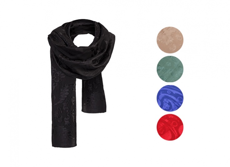 شال مجلسی طرحدار