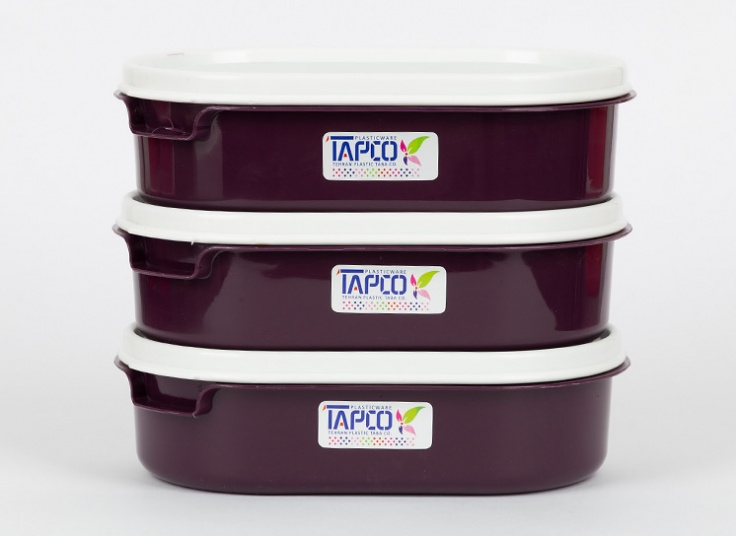ظرف درب دار 3 عددی Tapco