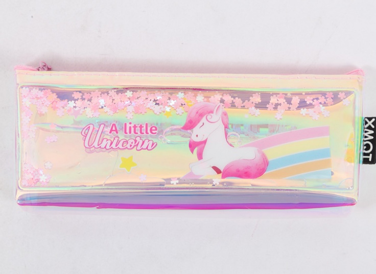 جامدادی هولوگرامی طرح یونیکورن