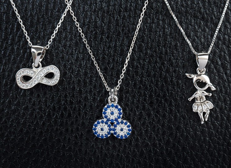 آویز و گردنبند نقره