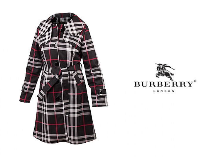 بارانی طرح Burberry