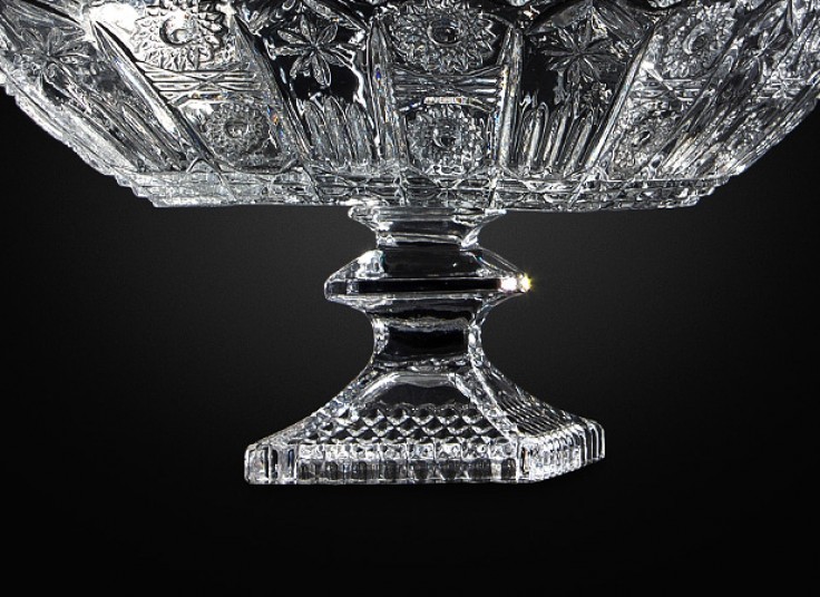 ظرف بلور پایه دار Art in Glass