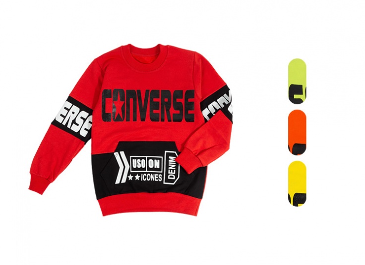 بلوز پسرانه طرح Converse
