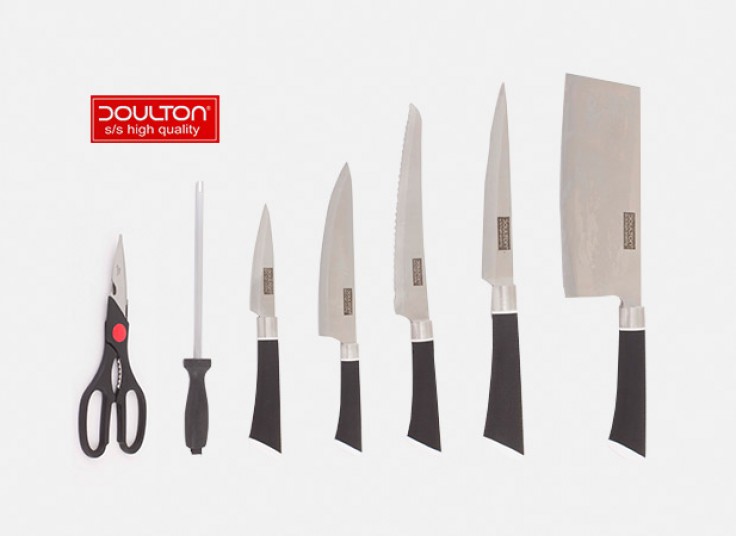 ست چاقو و استند  Doulton